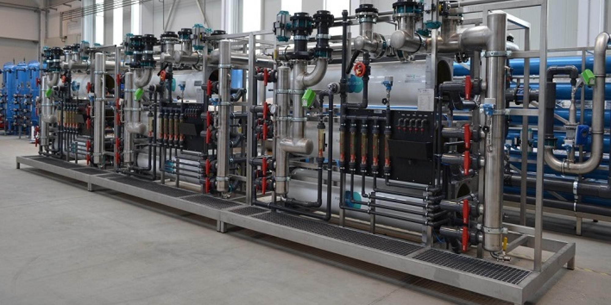 Desalination system for a chemical factory in Hungary