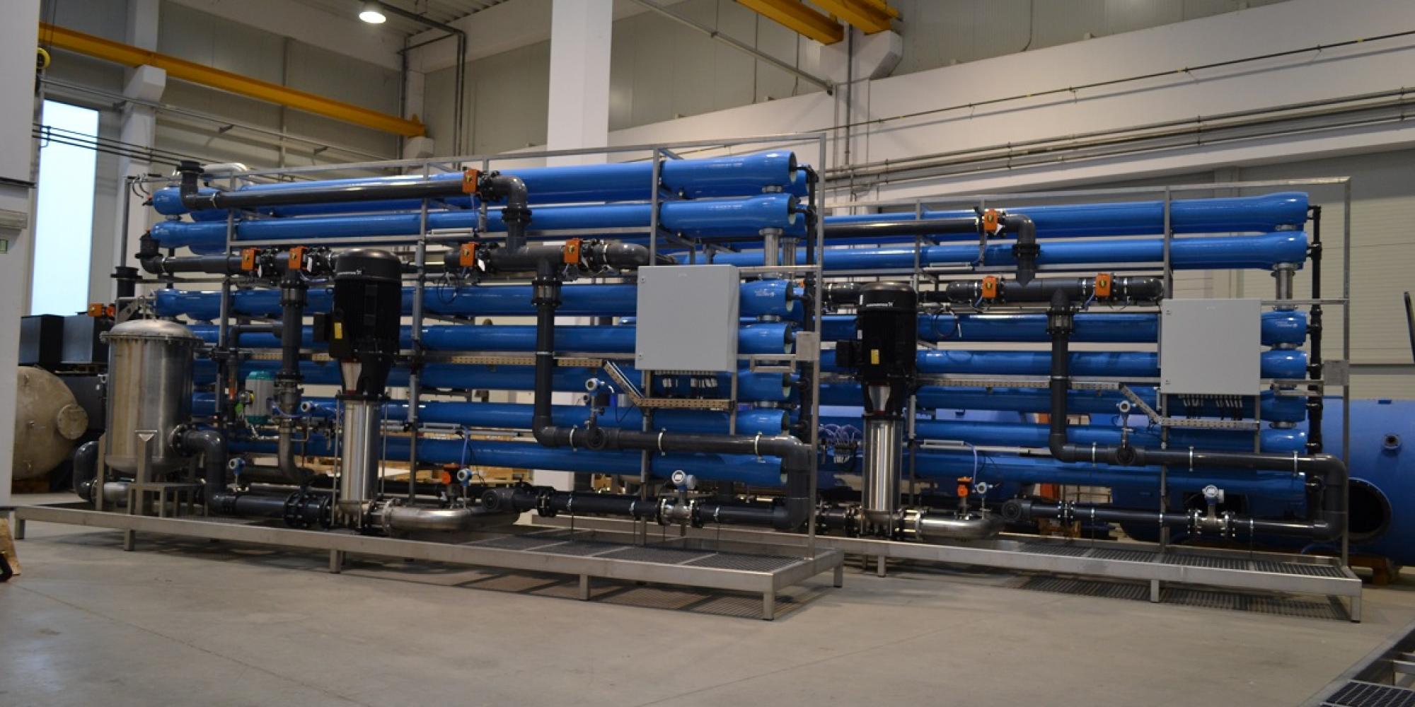 Desalination system for a coal-fueled power plant in Poland