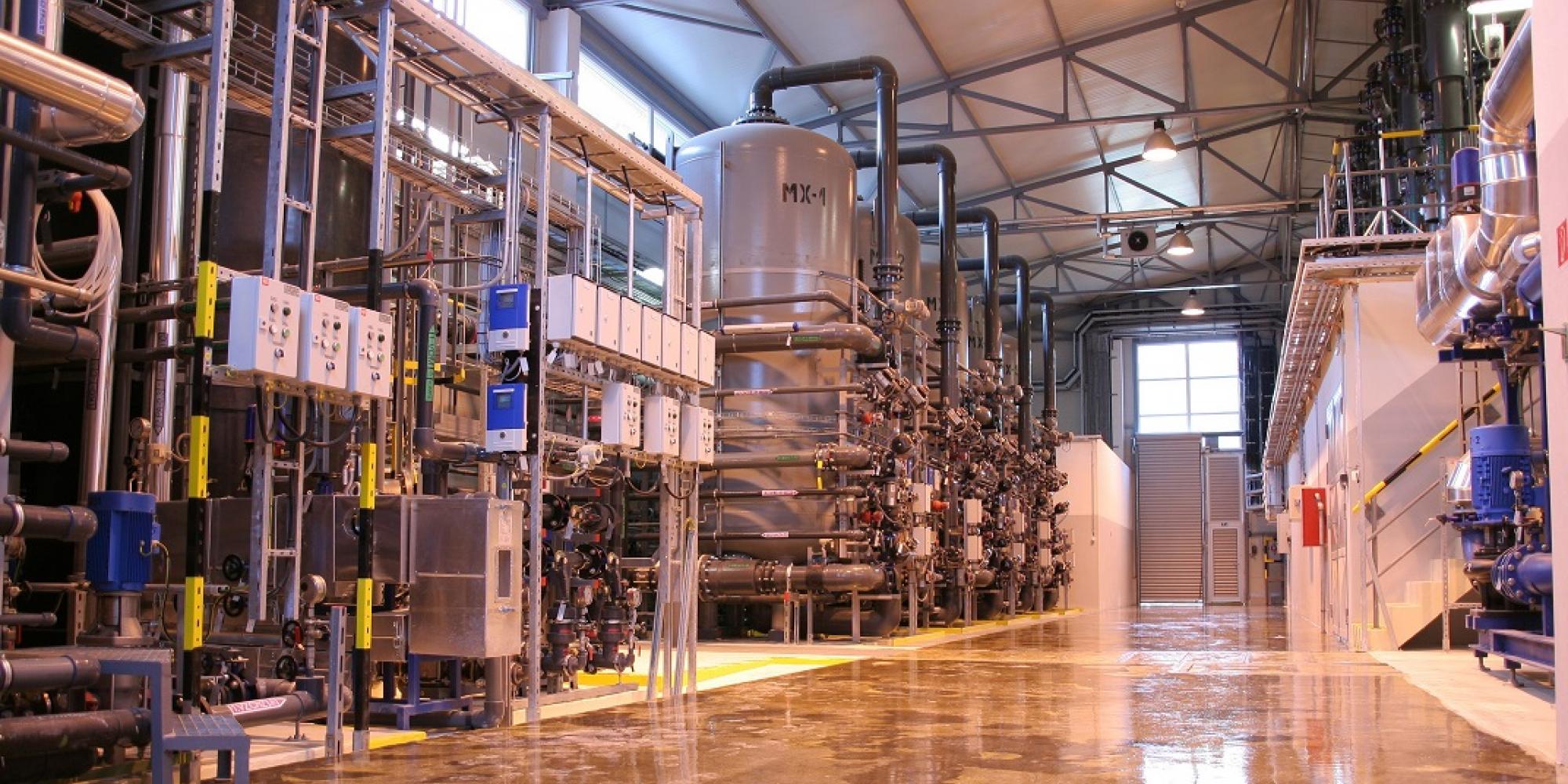 Desalination system for the oil industry in Slovakia